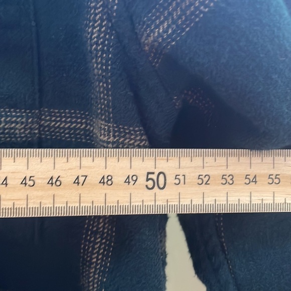 Madewell - Easy Fit Cozy Soft Casual Button Down - Plaid - Green - XS - Picture 6 of 8